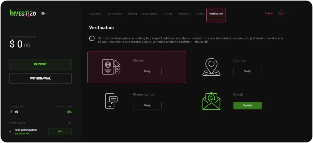 Account-Verification-Investizo
